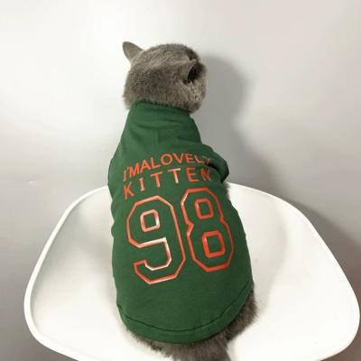 China Hot Sale Lovely Pet Clothes Cat Clothes Cute Cheap Viable Pet Accessories for sale