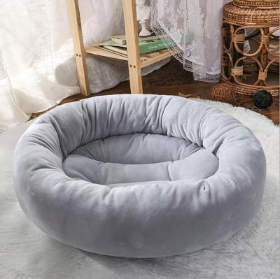 China Travel Winter Pet Bed Cat House Warmer Soft Pet Super Soft Comfortable Bed Sleeping For Dog Cat for sale