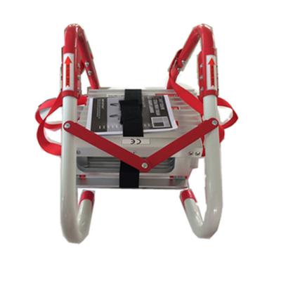 China Folding Ladders 3 Story 7.5M Long (25ft) Folding Escape Ladder / Fire Ladder Fire Escape Ladder With CE-EN131 for sale