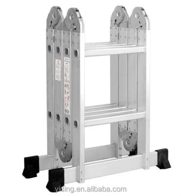 China UNIVERSAL ALUMINUM LADDER 4*2 folding ladders for sale