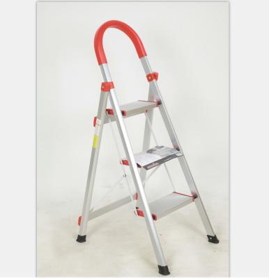 China High quality large step household aluminum folding step ladder folding ladders with en131 standard for sale