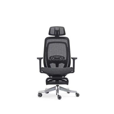 China Ergonomic Black Frame Rotation Swivel Chair With Extended Wire-control Full Function Mesh Office Chair Also Used In Gaming Chair for sale