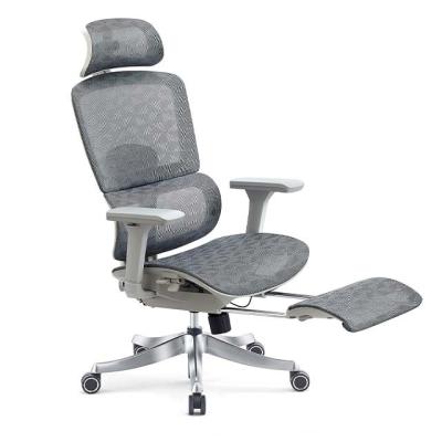 China (Height)New Design Adjustable Mesh High Back Office Chair Muti-functional Ergonomic With Armrest Adjustable Task Chair For Long Working Time for sale