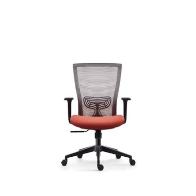 China (Size) High Quality Adjustable Flesh Beauty Fish Mesh Adjustable Rotating Chair Hot-Selling Task Office Chair for Offices/Workshops for sale