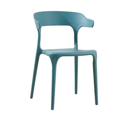 China Cooling mustard dining lounge furniture plastico sillas chairs plastic material dining chair only for sale