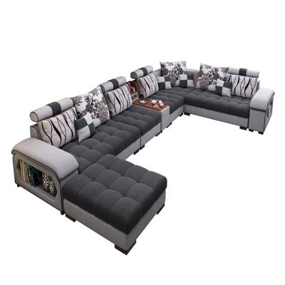 China Customizable Sofa Bed Furniture Factory Supplied Fabric Sofa Bed Royal Sofa Set Living Room Sofas 7 Seater Living Room Furniture Designs for sale