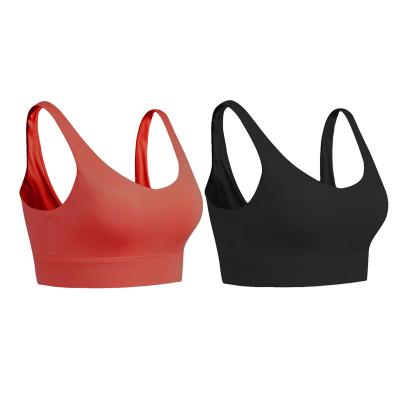 China 2022 Breathable Spring and Summer Women's Sports Bra Gym Quick Dry Best Selling Seamless Yoga Sports Bra for sale