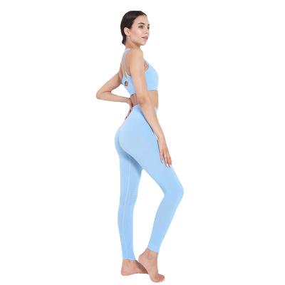 China Fitness Breathable Sexy Yoga Women's Plus Size 2 Piece Yoga Set Custom Big Size Yoga To Wear Super Size Suit for sale