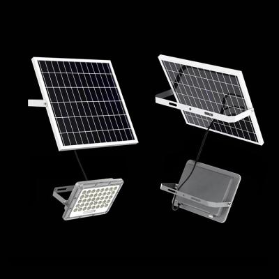 China Hochhelligkeit LED Solarflutleuchten 50W 6500K Gartenparks Solarstrom-Flutleuchten zu verkaufen