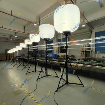 China Patent Design Work Lamp 600W LED Balloon Light Tower For Mining Locations for sale