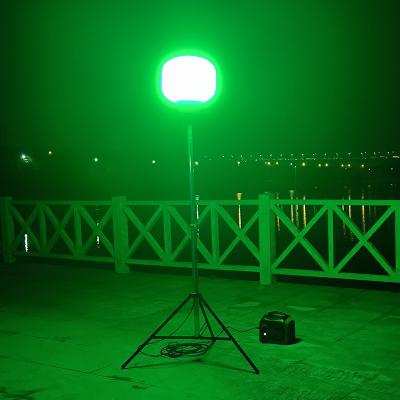 China Trolley Cart Balão Light Tower 150W RGB LED Light Tower para atividades ao ar livre à venda