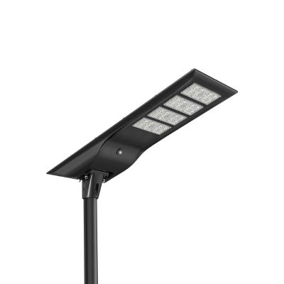 China LifePO4 Battery LED Solar Street Lights Integrated 6800lm 40W Solar Street Lamp For Security Yard for sale