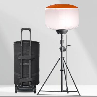 China AC220V Portable Led Work Light 1400W Jobsite LED Balloon Light Tower For Law Enforcement for sale