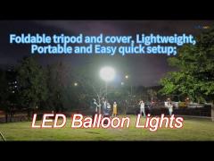 mobile white balloon lights film 500w led light tower mobile led for engineering contruction