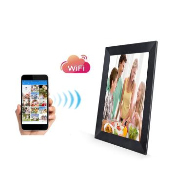 China High Resolution Wifi Digital Photo Frame 10 Inch LCD Digital WIFI Video Recorder For Photo Sharing for sale