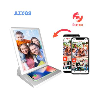 China Aiyos PROFESSIONAL 9.7 inch Android LCD Tablet Type-C with Universal Wireless Charger for Mobile Phone for sale