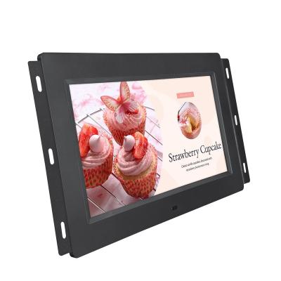 China Full Metal Casing China Aiyos 13.3 Inch LCD Open Frame Image Loop Video Playback Monitor Screen for sale