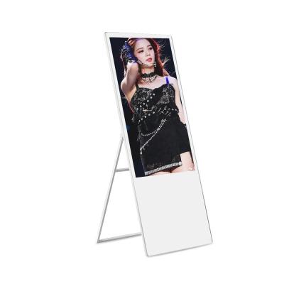 China Indoor Super Thin 43inch Player Digital Advertising Poster Led/Display LCD Screen For Advertising for sale