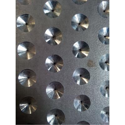 China Taper Drilling Hole Round Hole Stainless Steel Drilling Metal Mesh Screen Sheet Plate 2 Heat Treatment Cr13 for sale