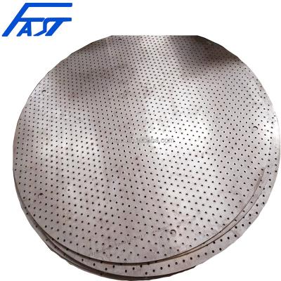 China Environmental Industry Cone Hole Tapered Hole Taper Hole Sieve Plate For Environmental Protection Industry for sale