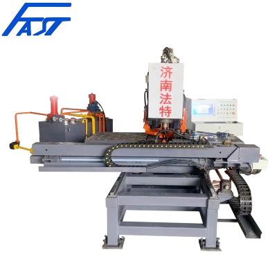 China Metal CJ161 punching machine steel structure iron lathe CNC connecting joint plate drilling rig punch machine for sale