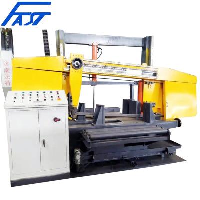 China Jinan Industrial Metal Cutting FAST Automatic H/I/U Beam Cnc Band Sawing Machine Band Saw Machine Automatic Metal Cutting Machine Horizontal Metal Bandsaw for sale