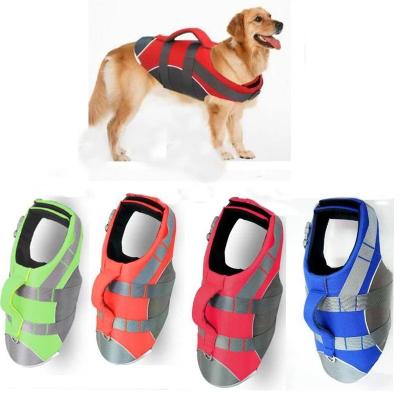 China Sustainable Multiple Colors Life Waterproof For Dogs Pet Life Jacket Vest for sale