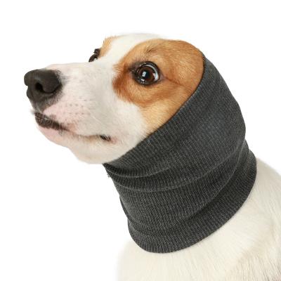 China Wholesale Pet Viable Master Pet Thunder Bib and Fright Turban Dog Relieving Headgear Dog Ear Emotional Noise Protection for sale