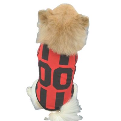 China Small Viable Pet Vest Summer Puppy Cat T-shirt Coat World Cup Pet Apparel Costume Clothes Football Team Dog Clothes for sale