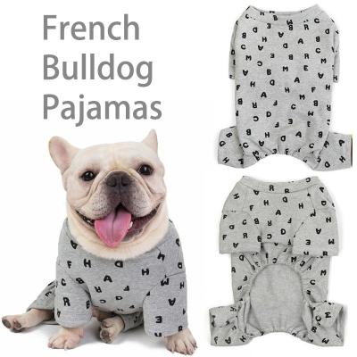 China Christmas Viable High Quality Soft Pajamas Cute Dog Snowman Printed Four Legs Dog Clothes Dog Pajamas for sale