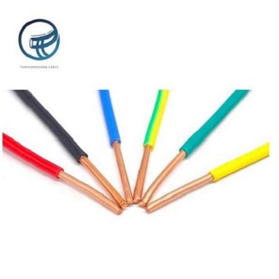 China Other China Manufacturer Professional Cobre Electric Wire BV 6mm Single Core Copper Cable for sale