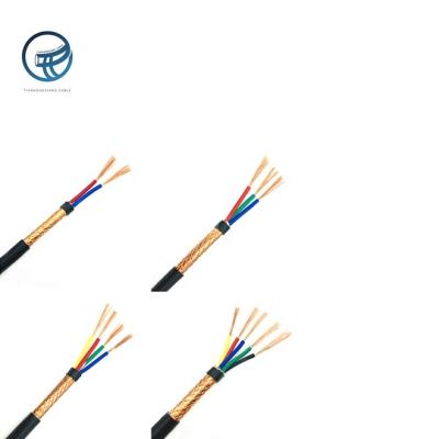 China Industrial Customizable 2core 1.5mm 2.5mm RVVP Designed Cable Shielded Flexible PVC Insulation Multilcore Cable for sale