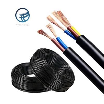 China Quality Guarantee 3 Core Cable Flexible Rvv 4 Core 1.0mm2 Multicolor Flexible Heating Cable for sale