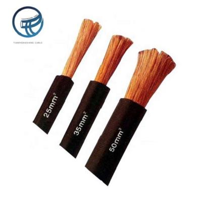 China New Product 2021 Popular Copper Welding Wire Price 10mm 16mm 25mm Industrial Low Voltage Copper-plated Welding Wire for sale