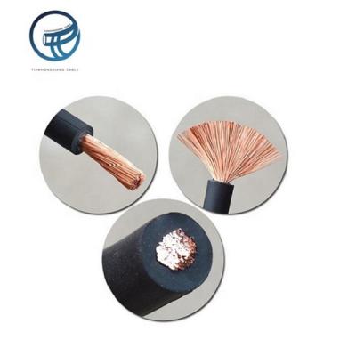 China Top Sale China Yh New Type Industrial Rubber Insulated Welding Cable 50mm2 Superflex Welding Cable for sale