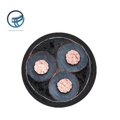 China Power Plant New Products China Xlpe Insulated Copper Power Cable 3 Core High Voltage Silicone Flexible Wires And Cables for sale