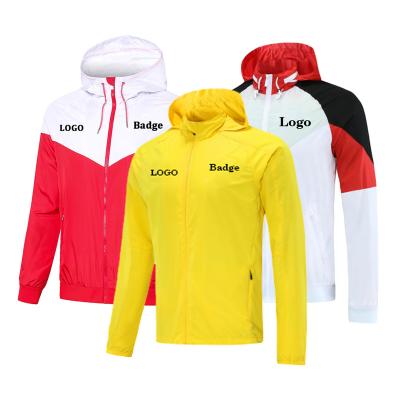 China New Breathable High Quality Football Training Jacket Brazil Kits Soccer Jacket Soccer Jacket Waterproof for sale