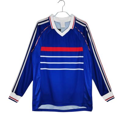 China Breathable 2015 Vintage Football Shirt Club Soccer Wear Soccer Jersey France Japan Jersey 1998 Retro for sale