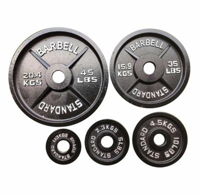 China Selling Durable YS 8017 Standard Available At A Low Price Gym Bumper Plates Bread Plate Weight Plates Bumper Cast Iron for sale