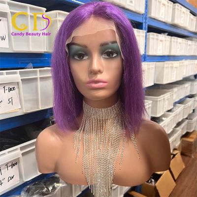 China Fashion Barely Shedding Thick High End Barely Shedding Thick Smooth Soft 360 Lace Frontal Wig Colored Straight Lace Front Wigs Wigs for sale