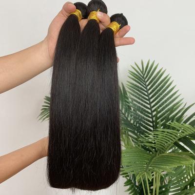 China Hot Selling 10A Barely Shedding Thick Smooth Soft Mink Indian Human Hair Bundles, Remy Cuticle Aligned Hair Weave, 100% Raw Unprocessed Virgin Hair Extensions for sale