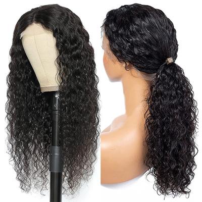 China Barely Shedding Thick Straight Soft HD Transparent Hair Full Lace Wigs, Cuticle Aligned Brazilian Virgin Remy Human Hair, Preplucked Glueless 40 Inches Wig for sale