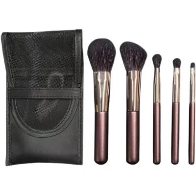 China Mini Lip Liner 5pcs Makeup Set Brush Animal Hair Halo Dye Repair Brush for sale