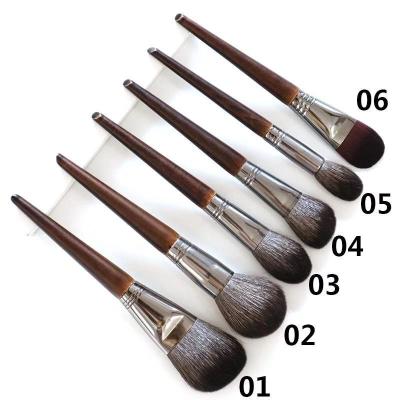 China Angular Blush 2019 Hot New Amazon Makeup Brush Set 7 Pcs Powder Eyeshadow Brushes Makeup for sale