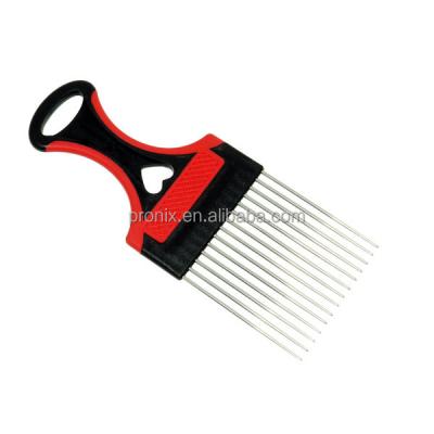 China Stored Dog Hair Straightening Afro Comb Pet Grooming Comb Combs Plastic Knots Without Hurt Hair Grooming Tool Brush for sale