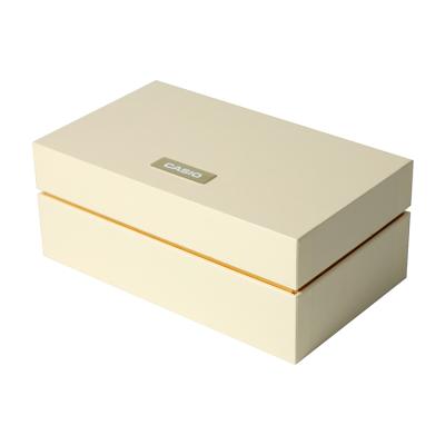 China Recycled Materials Luxury Gold Hot Stamping Magnetic Cosmetics / Jewelry / Watch Packaging Box / Gift Box for sale