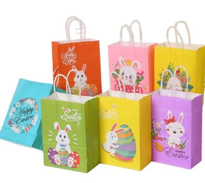 China Recyclable Custom Luxury Paper Bag New Year Paper Bag Kraft Paper Gift Bag for sale