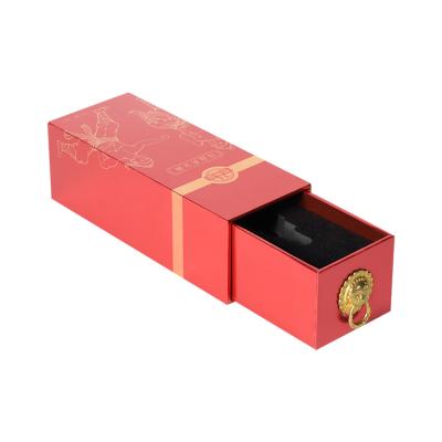 China Recycled Materials Matt Lamination Boxes Luxury Custom Necklace Jewelry Packaging Box for sale