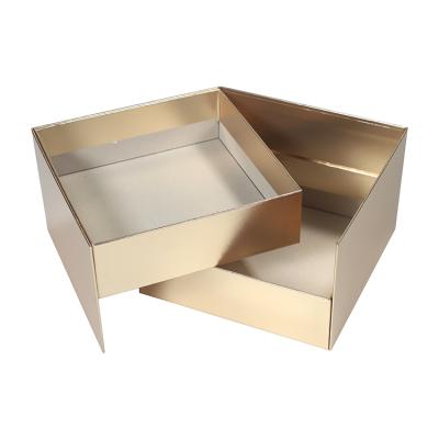 China Recycled Materials Wholesale Custom Cupcake Packaging Gift Boxes With Magnetic Lid Magnetic Gift Box for sale