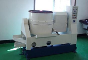 China Horizontal surface grinding machine , aluminium / Metal polishing machine 120L for sale